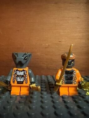 Chokun and Snike Ninjago Minifigures